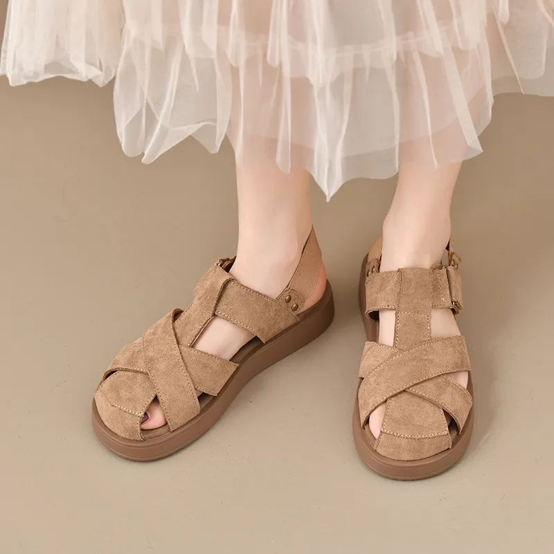 SUPEREDGE Roman Sandals 2.5cm Women's-4