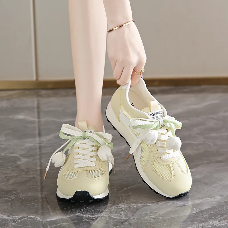 SUPEREDGE Anti Slip Wear Resistant Low Top Casual Shoes Women's-5