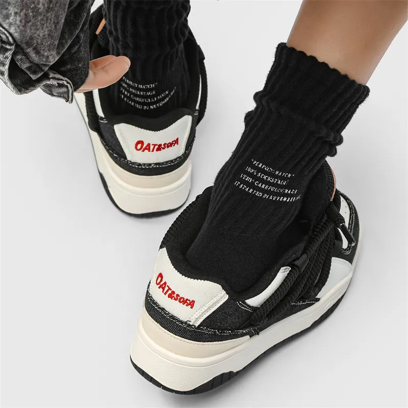 SUPEREDGE Cushioning, Balance, And Breathable Design Low Top Skateboard Shoes Unisex-9