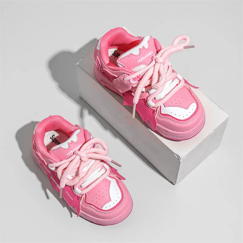 SUPEREDGE Coverage Slip Resistant And Abrasion Resistant Low Top Skateboard Shoes Women's Rose Red-1