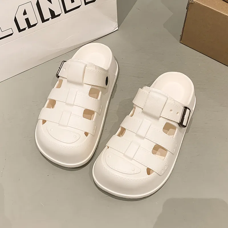 SUPEREDGE EVA Odor Resistant Slip Resistant Closed Toe Slippers Women's-1