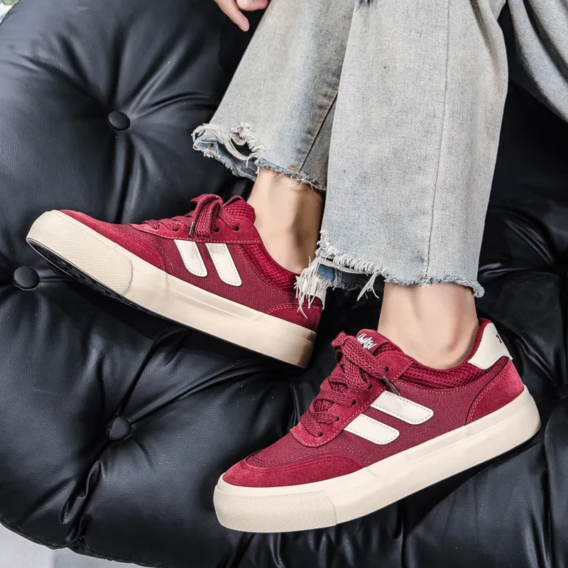 SUPEREDGE Cushioning, Impact Resistant, Abrasion Resistant Low Top Skateboard Shoes Men's-14