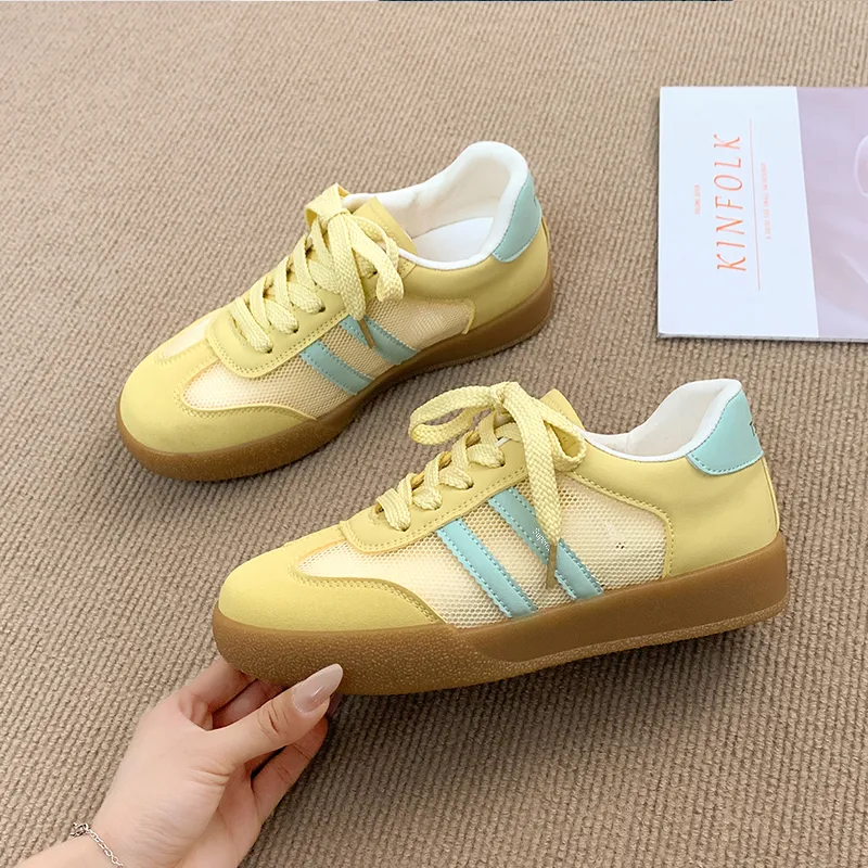 SUPEREDGE Breathable Lightweight Rebound Low Top Casual Shoes Women's-1