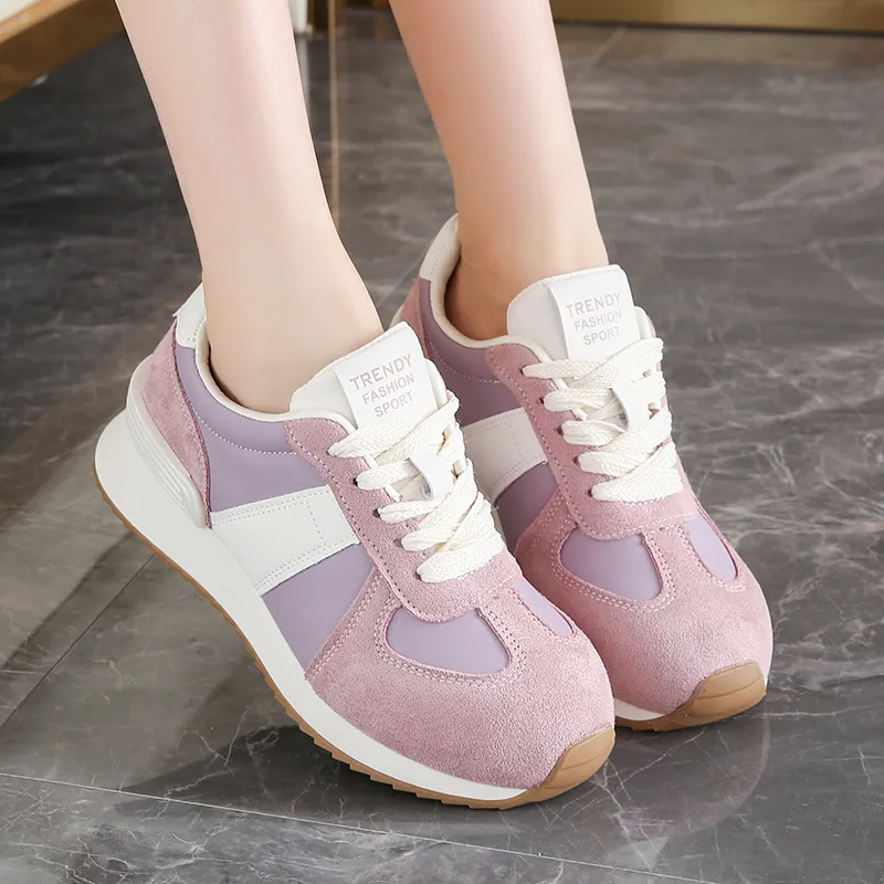 SUPEREDGE Shock Absorbers With Abrasion Resistant And Slip Resistant Properties Low Top Casual Shoes Women's-3