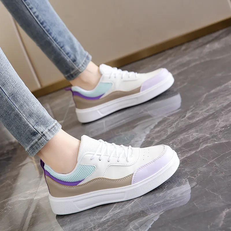 SUPEREDGE Breathable Coverage Waterproof Low Top Skateboard Shoes Women's-7