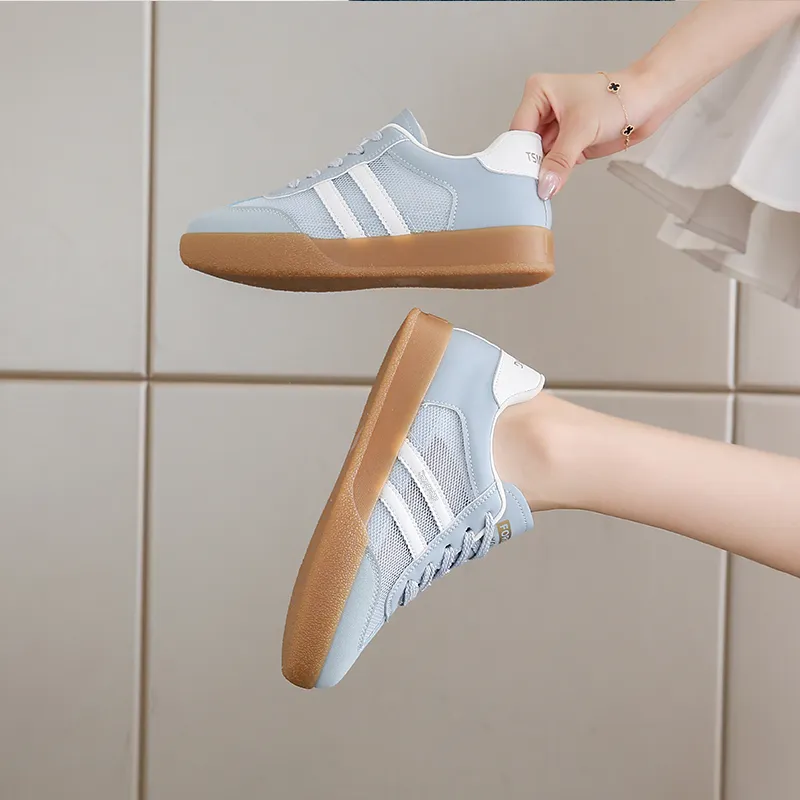 SUPEREDGE Breathable Lightweight Rebound Low Top Casual Shoes Women's-14