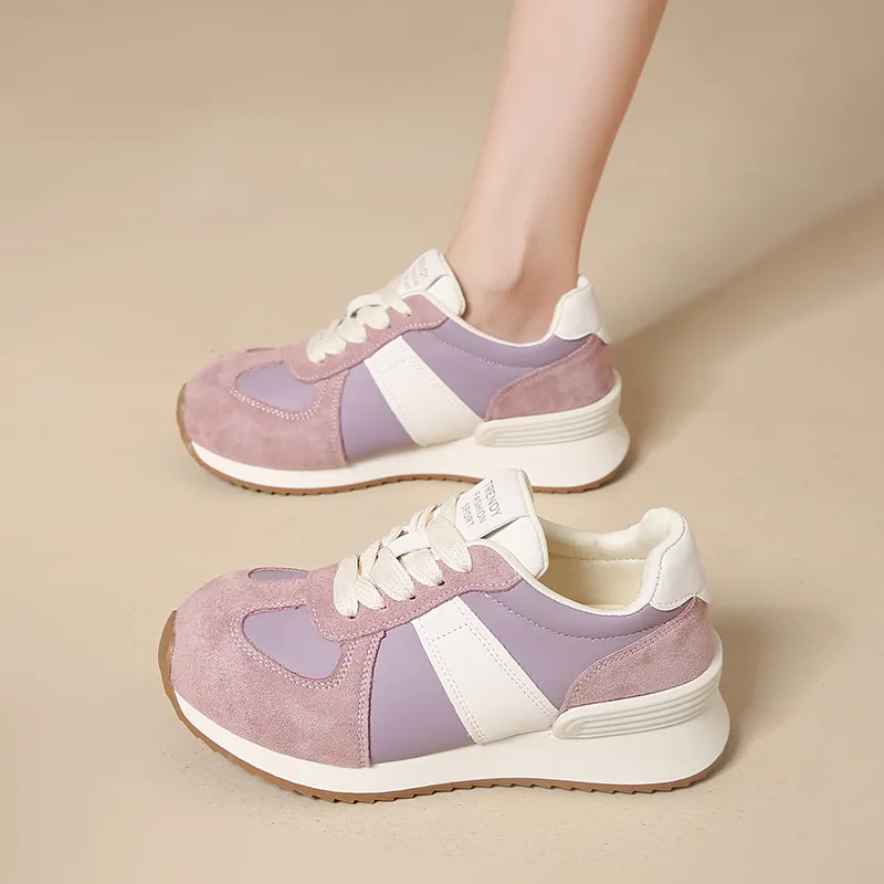 SUPEREDGE Shock Absorbers With Abrasion Resistant And Slip Resistant Properties Low Top Casual Shoes Women's-4