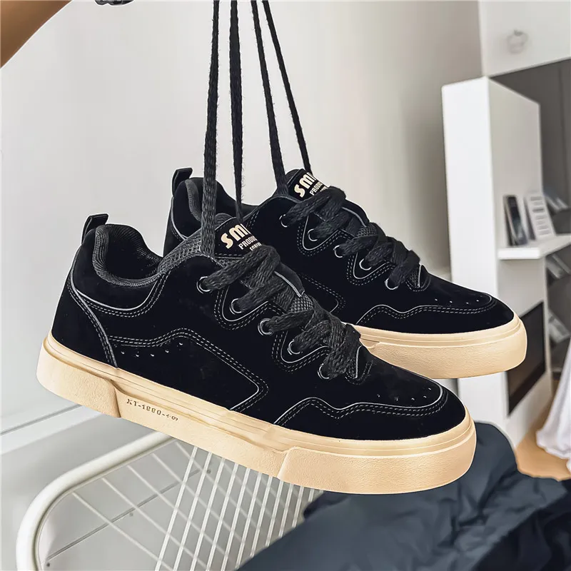 SUPEREDGE Cushioning, Impact Resistant, Abrasion Resistant Low Top Skateboard Shoes Men's-3