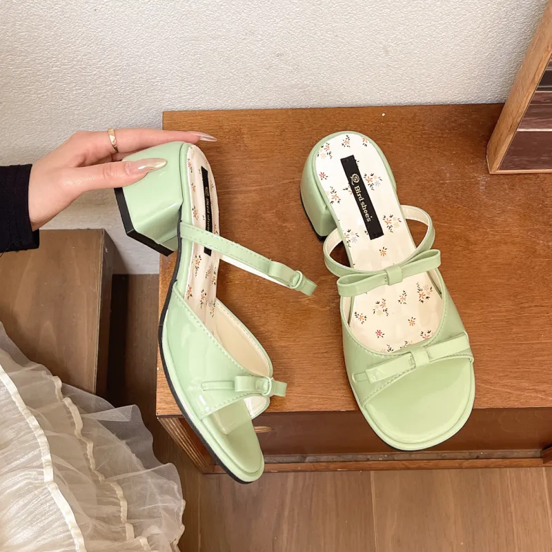 SUPEREDGE TPR Sole Slip Resistant Quiet Slide Slippers Women's-9