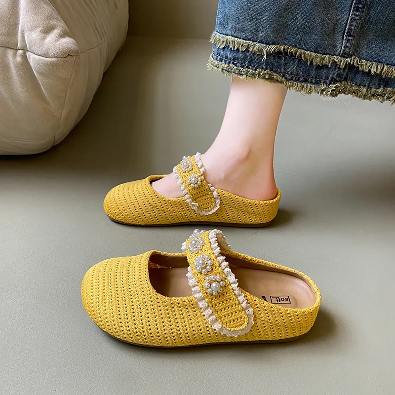 SUPEREDGE Odor Resistant Slip Resistant Closed Toe Slippers Women's-11
