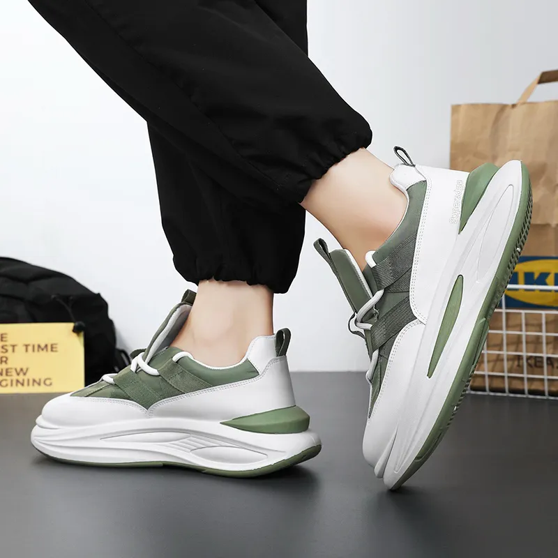 SUPEREDGE Slip Resistant And Abrasion Resistant Coverage Low Top Casual Shoes Men's-6