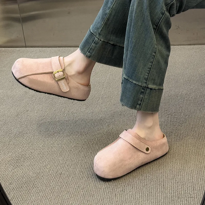 SUPEREDGE Quiet Abrasion Resistant Closed Toe Slippers Women's-6