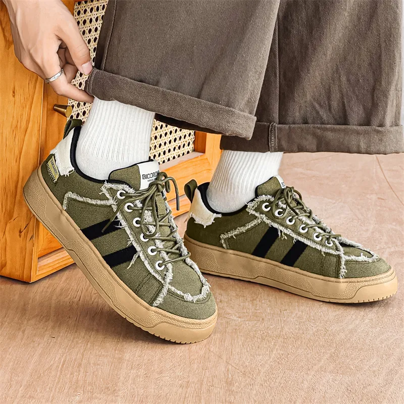 SUPEREDGE Coverage Slip Resistant And Abrasion Resistant Low Top Skateboard Shoes Men's-4