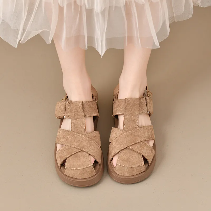 SUPEREDGE Roman Sandals 2.5cm Women's-3