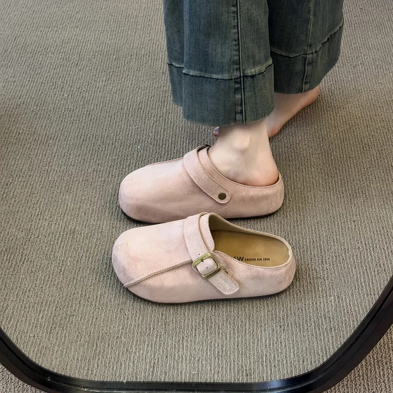 SUPEREDGE Quiet Abrasion Resistant Closed Toe Slippers Women's-7