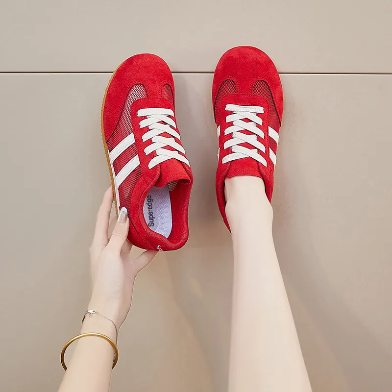 SUPEREDGE Breathable And Slip Resistant Low Top Casual Shoes Women's-7