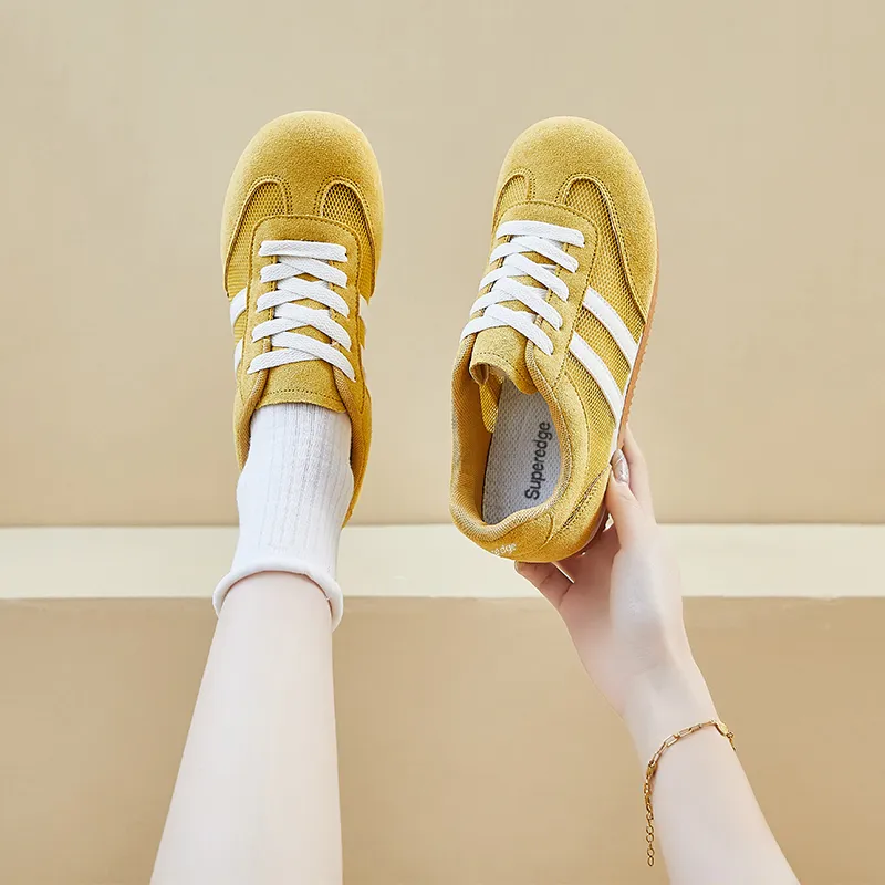 SUPEREDGE Breathable And Slip Resistant Low Top Casual Shoes Women's-3