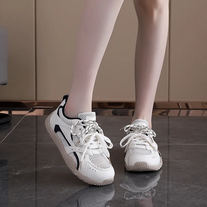 SUPEREDGE Breathable Lightweight Rebound Low Top Casual Shoes Women's-4