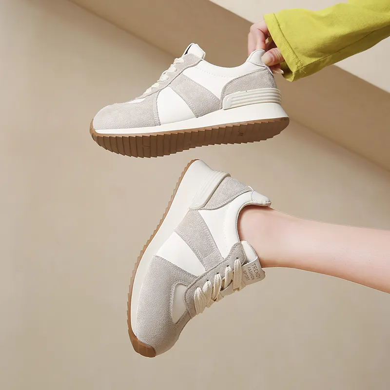 SUPEREDGE Shock Absorbers With Abrasion Resistant And Slip Resistant Properties Low Top Casual Shoes Women's-17