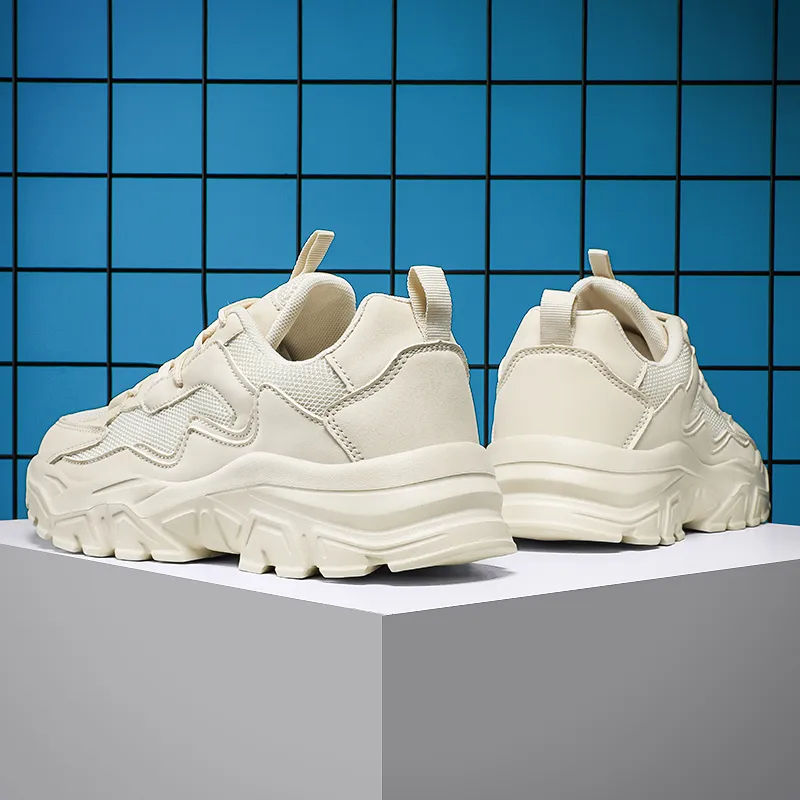 SUPEREDGE Breathable And Lightweight Low Top Chunky Sneakers Unisex-7