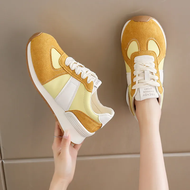 SUPEREDGE Shock Absorbers With Abrasion Resistant And Slip Resistant Properties Low Top Casual Shoes Women's-8