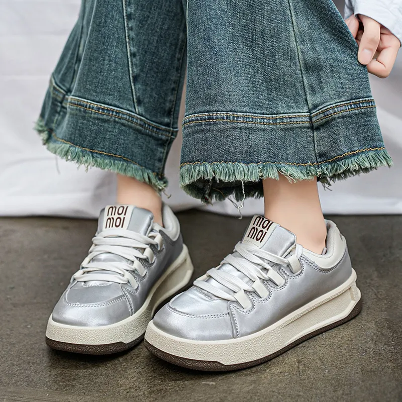 SUPEREDGE Breathable Lightweight Rebound Low Top Casual Shoes Women's-3