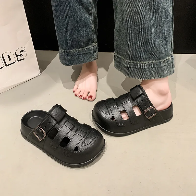 SUPEREDGE EVA Odor Resistant Slip Resistant Closed Toe Slippers Women's-5