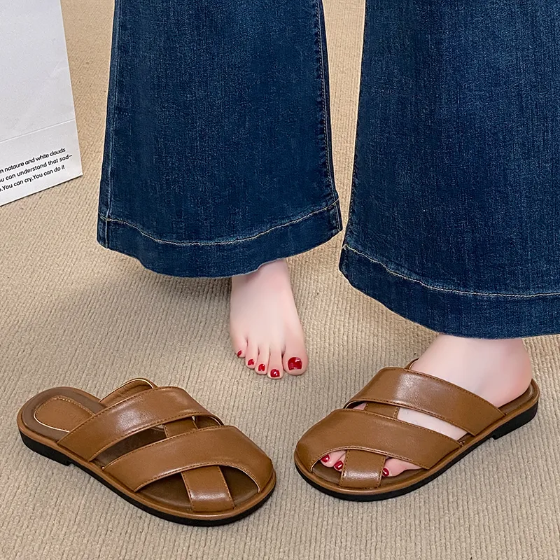 SUPEREDGE Slip Resistant Odor Resistant Slide Slippers Women's-6