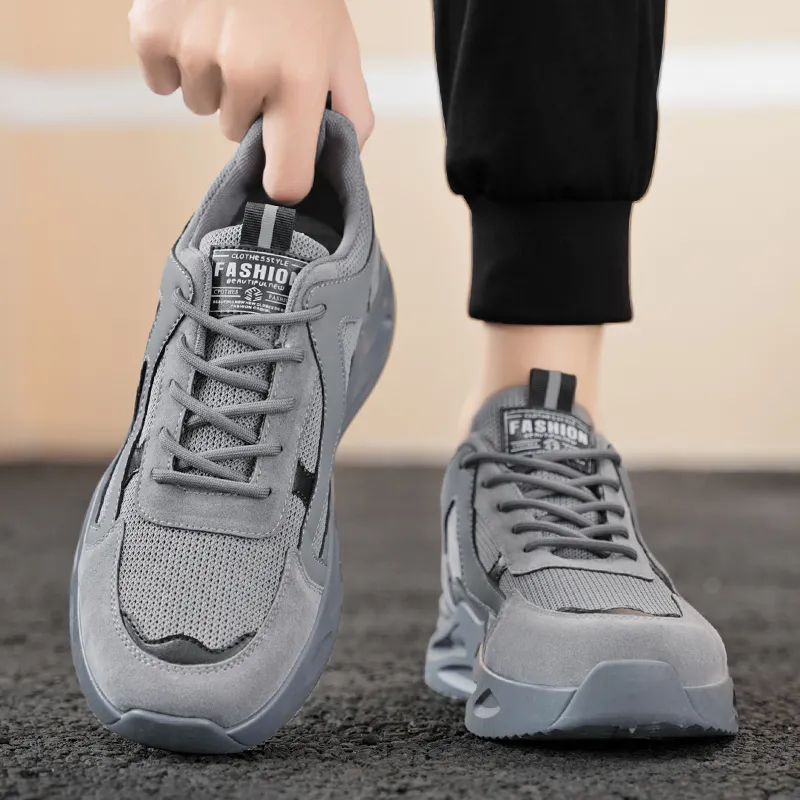 SUPEREDGE Breathable Lightweight Rebound Low Top Casual Shoes Men's-8
