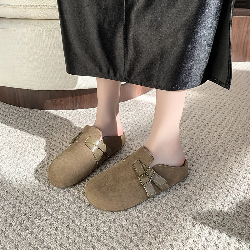 SUPEREDGE Quiet, Odor Resistant, Slip Resistant Closed Toe Slippers Women's-7