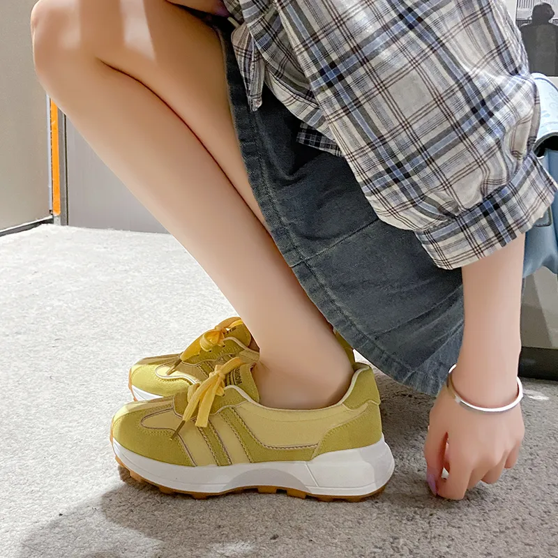 SUPEREDGE Slip Resistant, Breathable, Height Increasing Low Top Casual Shoes Women's-13