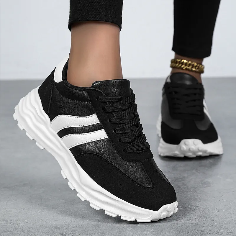 SUPEREDGE Breathable And Wear resistant Low Top Casual Shoes Women's-4