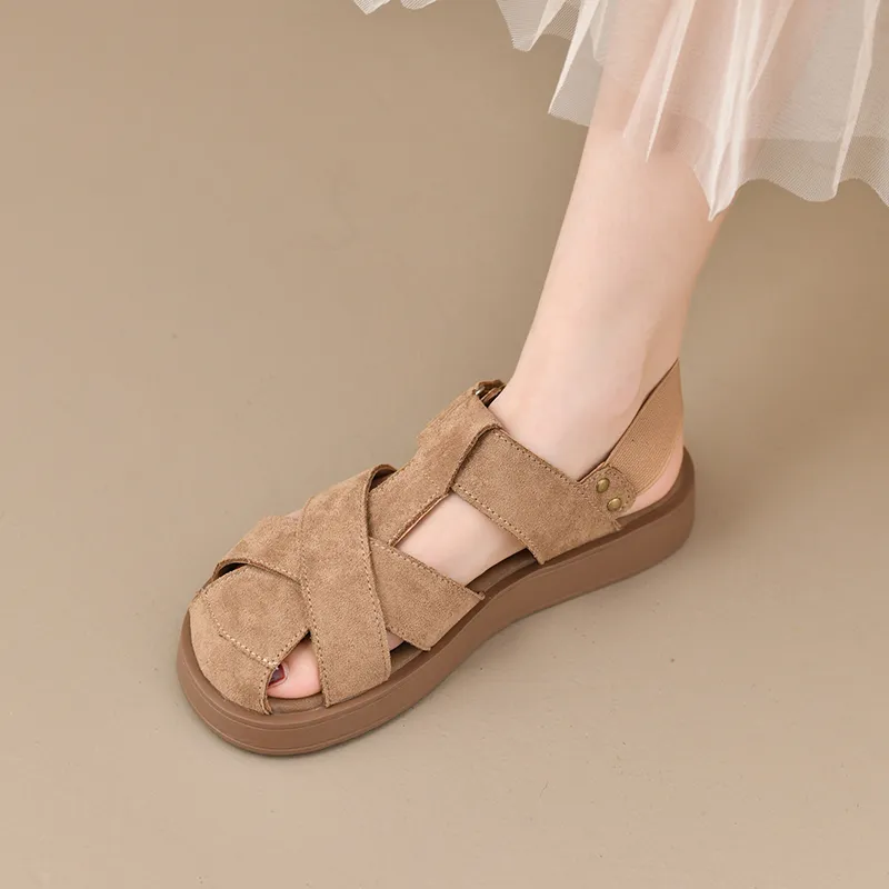SUPEREDGE Roman Sandals 2.5cm Women's-1