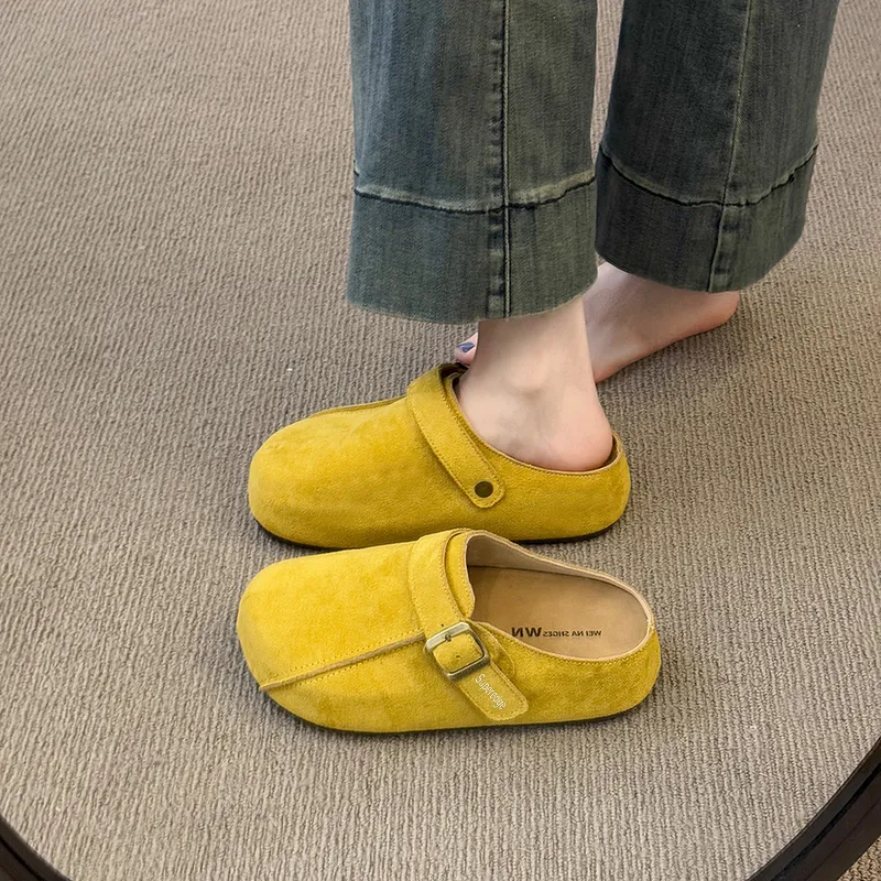 SUPEREDGE Quiet Abrasion Resistant Closed Toe Slippers Women's-13