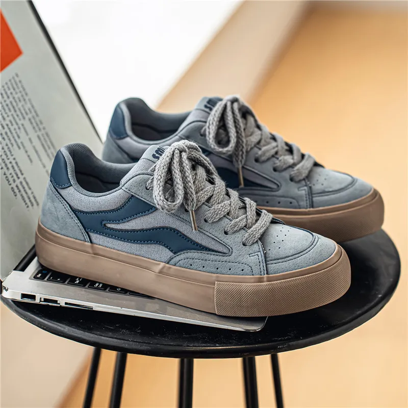 SUPEREDGE Cushioning, Impact Resistant, Abrasion Resistant Low Top Skateboard Shoes Unisex-6