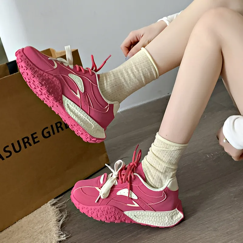 SUPEREDGE Anti Slip Wear Resistant Low Top Casual Shoes Women's-18