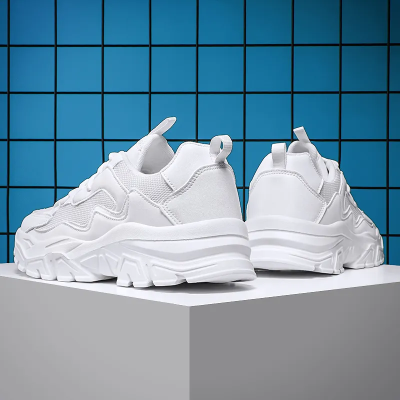 SUPEREDGE Breathable And Lightweight Low Top Chunky Sneakers Unisex-9