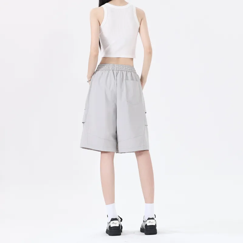 HUANQIU Casual Shorts Unisex-15