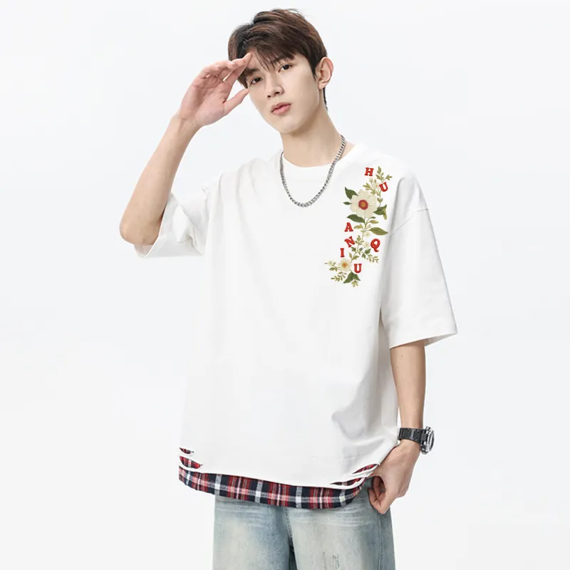 HUANQIU T-Shirts Unisex-6