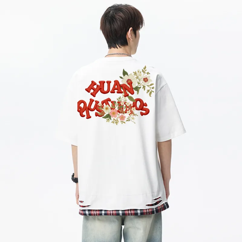 HUANQIU T-Shirts Unisex-9
