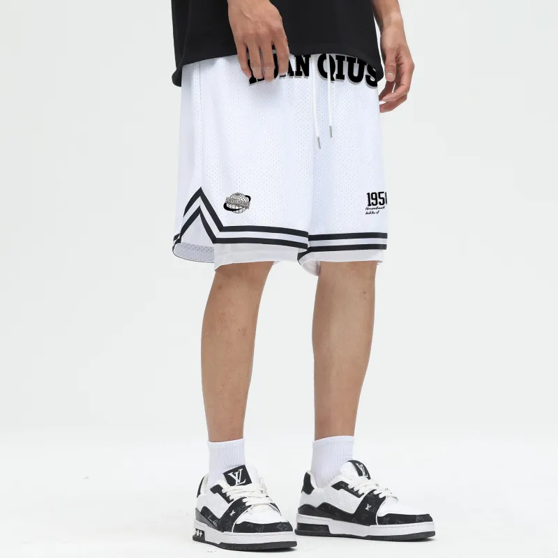 HUANQIU Casual Shorts Unisex-9