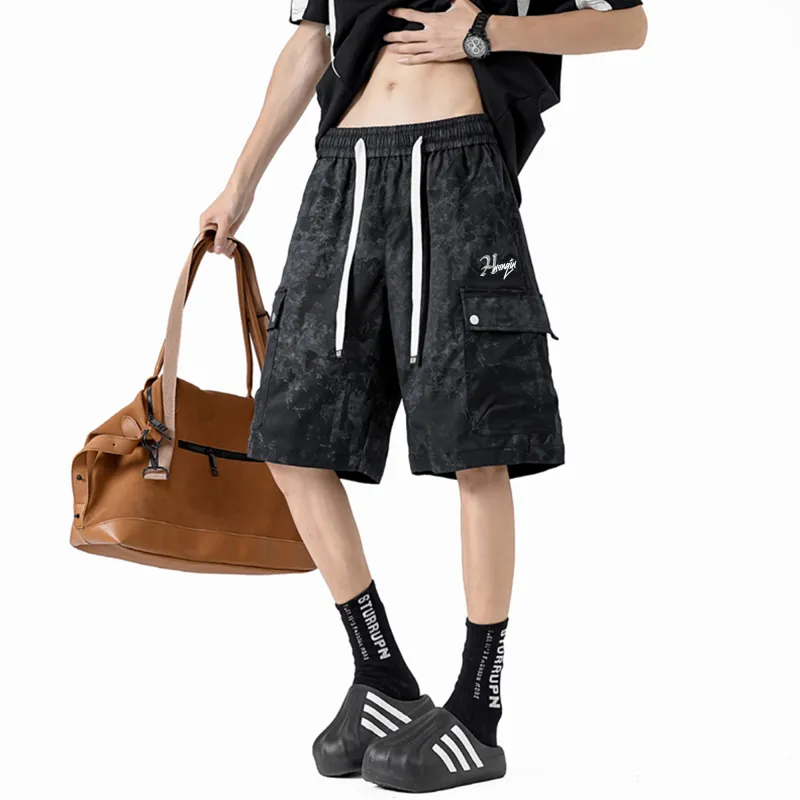 HUANQIU Casual Shorts Unisex-4