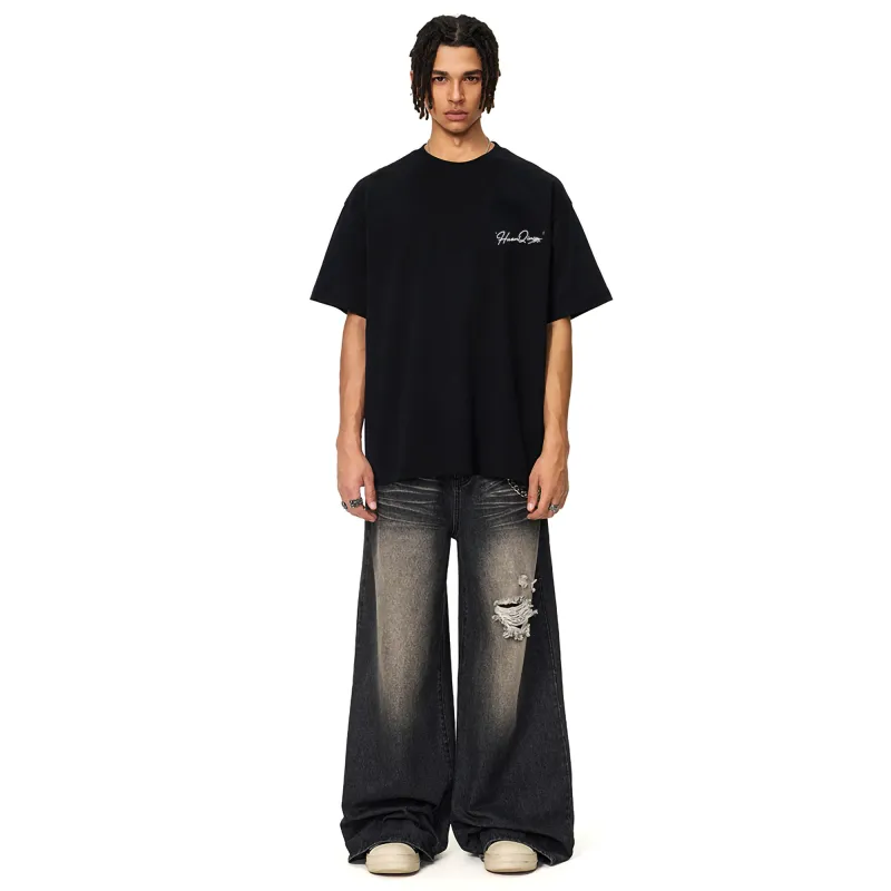 HUANQIU T-Shirts Unisex-4