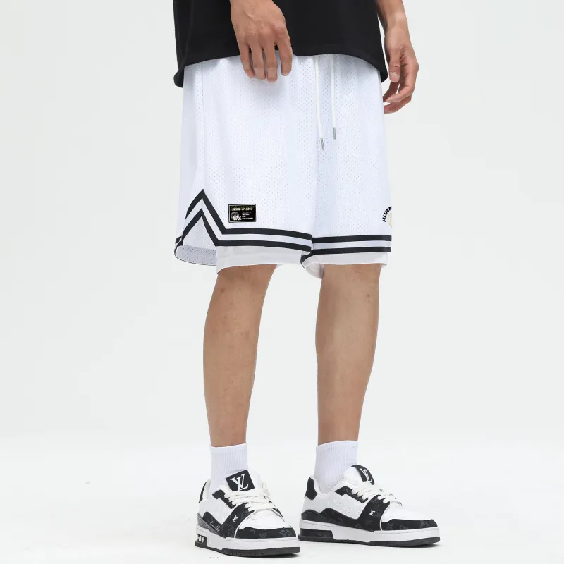 HUANQIU Casual Shorts Unisex-9
