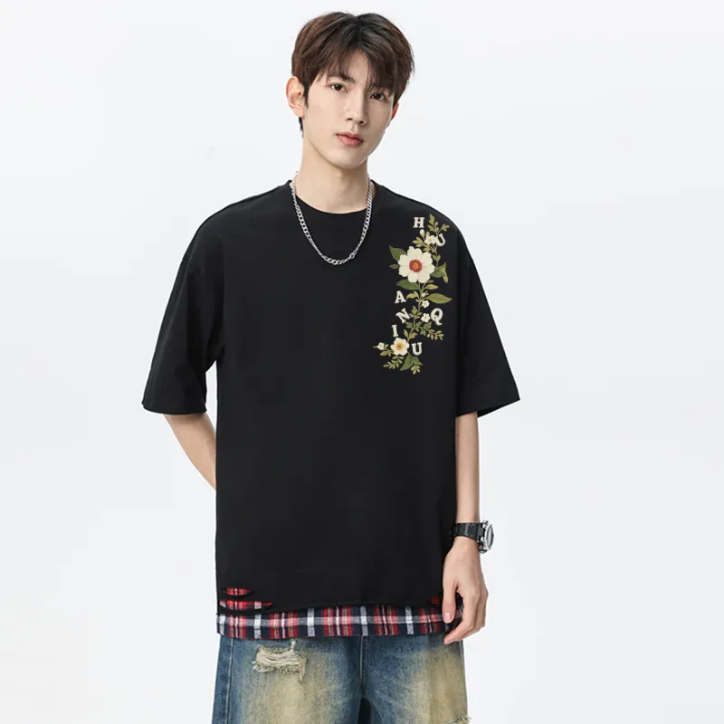 HUANQIU T-Shirts Unisex-3