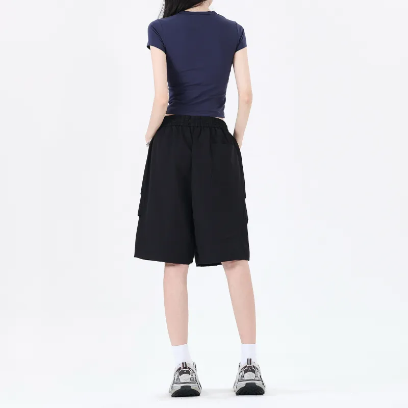HUANQIU Casual Shorts Unisex-5