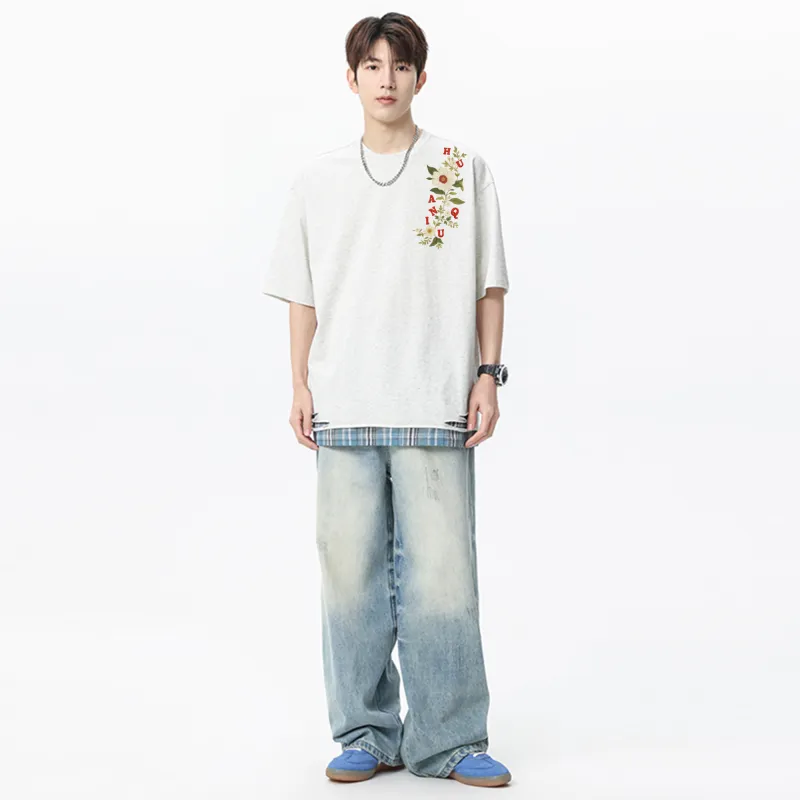 HUANQIU T-Shirts Unisex-14
