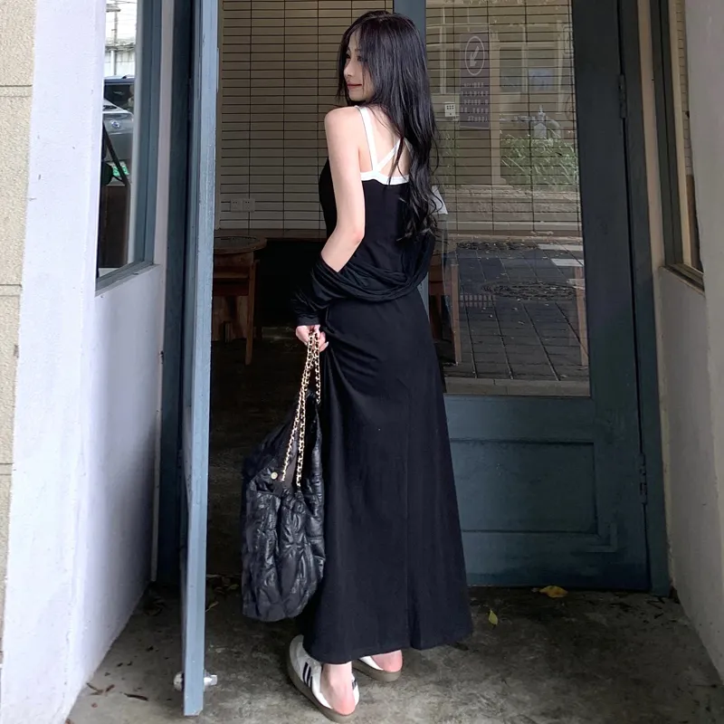 REMOULD Slip Dress Women's Black-2