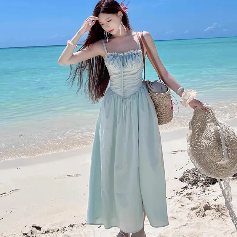 REMOULD Slip Dress Women's Mint Green-2