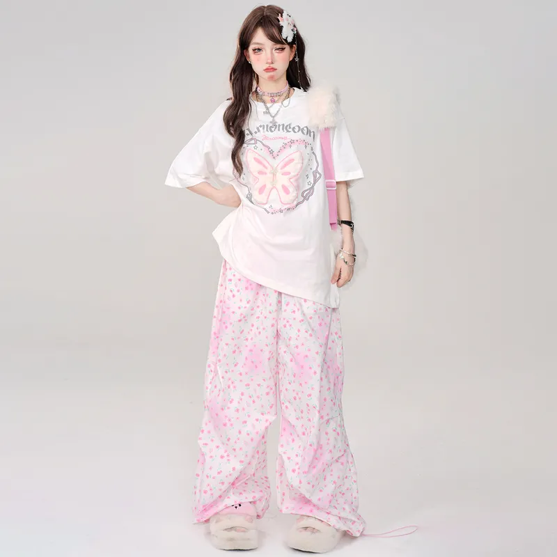 REMOULD Drop Shoulder Sleeve T Shirt Women's-2